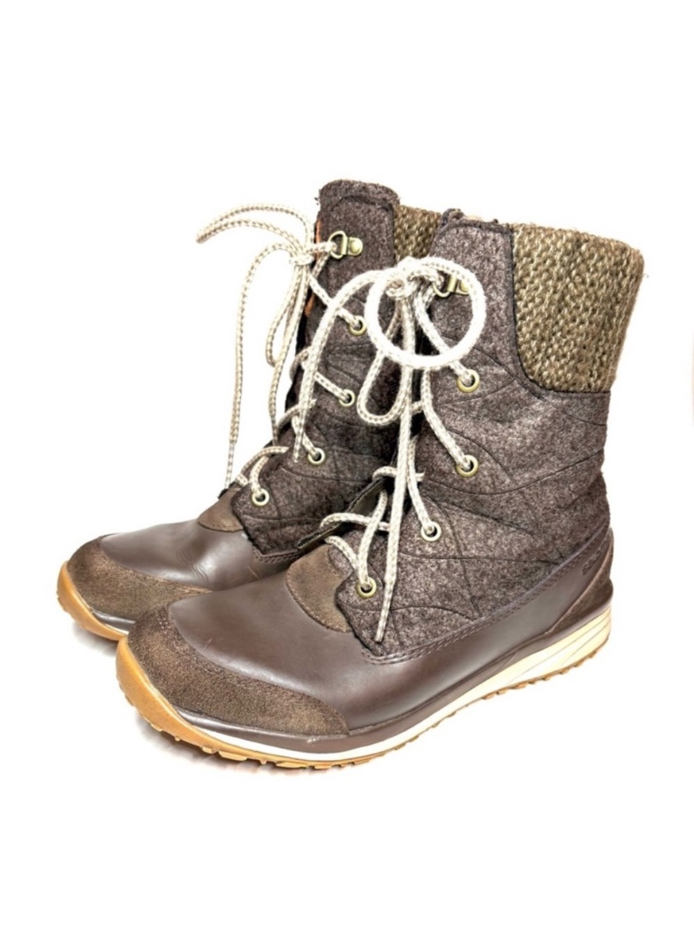 Salomon Hime Mid Waterproof Brown Boots | 6.5